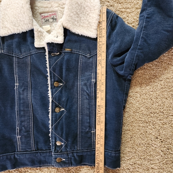 VTG 70's Lee Storm Rider Jacket  Size Refer to Measurements Color Blue - Picture 10 of 16